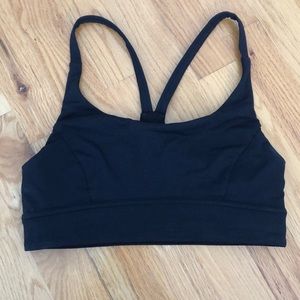 lululemon black sports bra